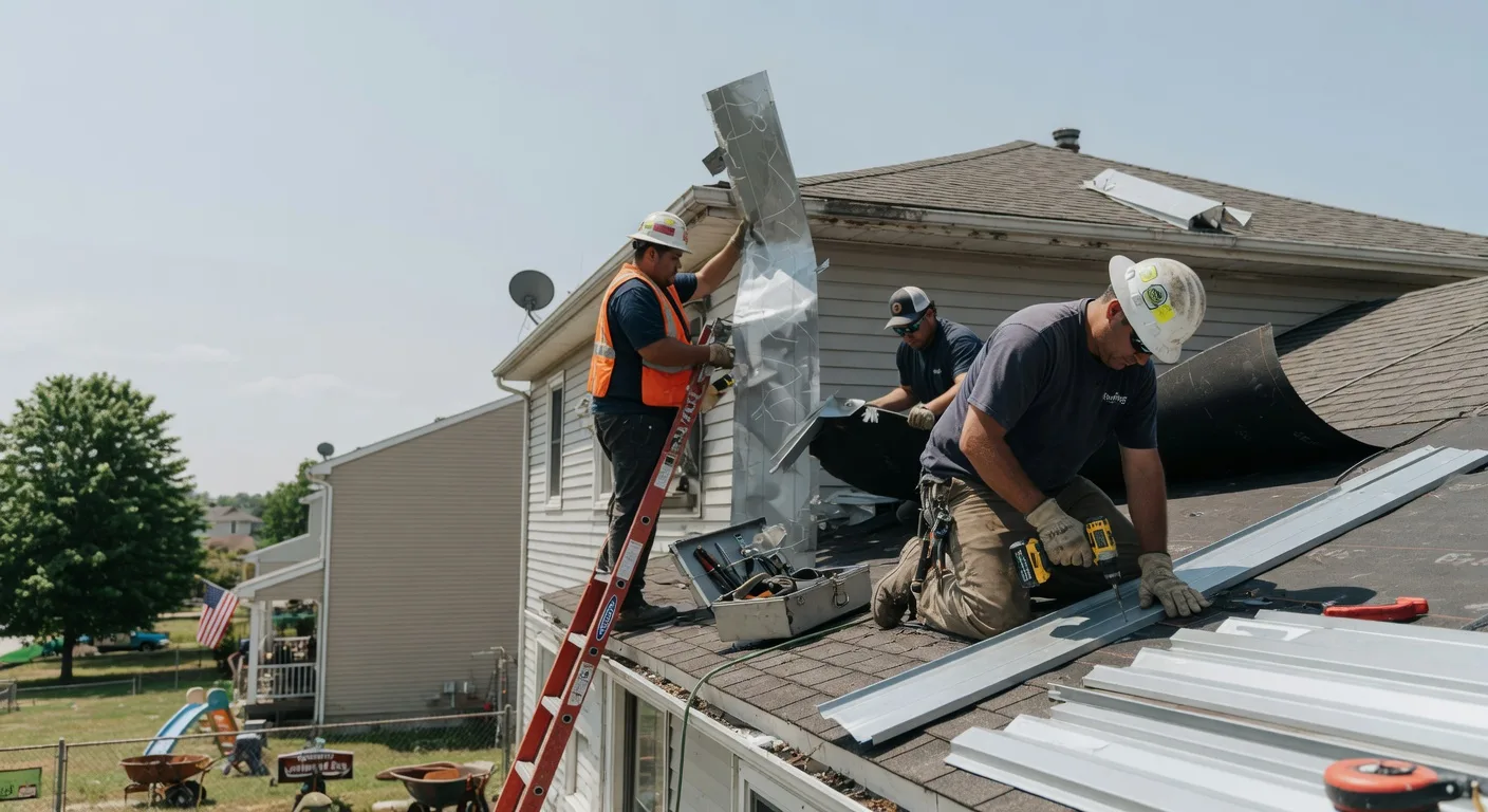 Metal Roof Repair in Derrick City, PA